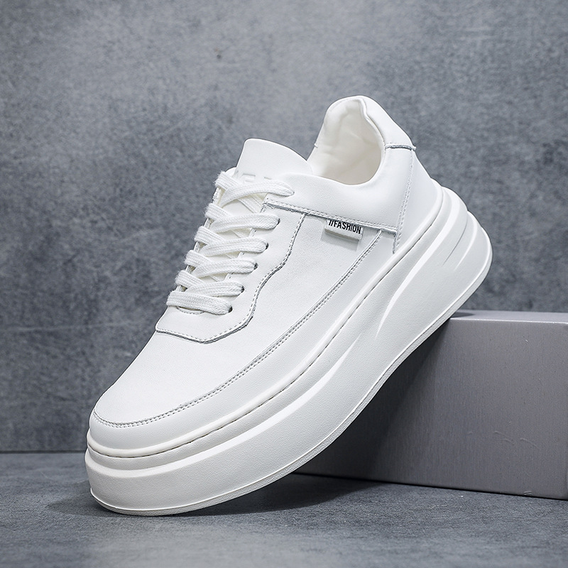 Men's Low-Top Breathable Casual Platform Sneakers