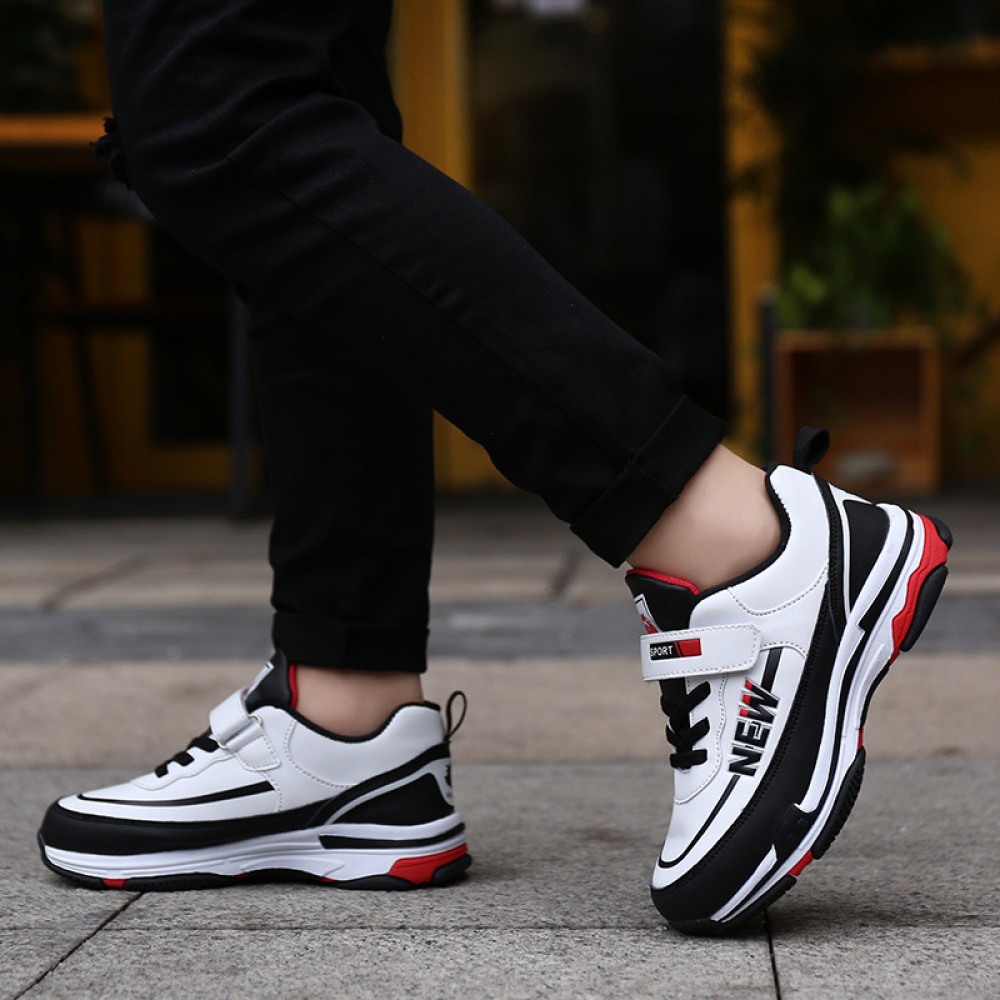 New Spring and Autumn Breathable Middle and Big Children's Mesh Casual Sports Shoes